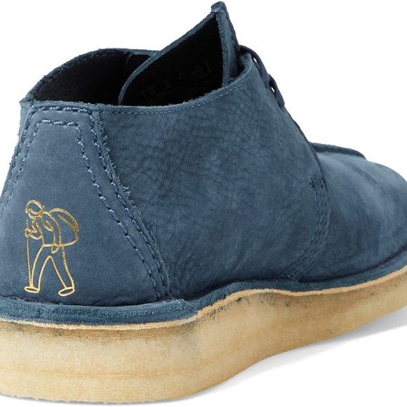 Clarks Desert Trek (Blue/Grey Nubuck) Men\'s Lace-up Boots main image 10